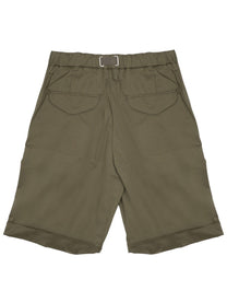 White Sand Men's Shorts Con Cintura Green
