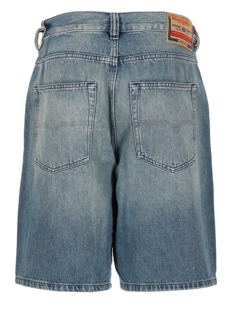 Diesel Men's Shorts in Denim Blue