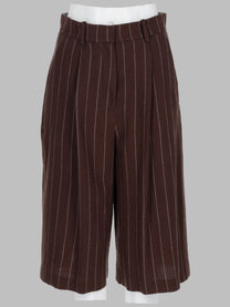 Alysi Women's Shorts in Lana Righe Brown