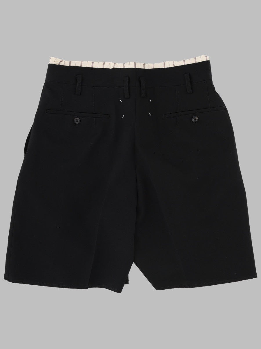 Maison Margiela Men's Shorts in Lana Black