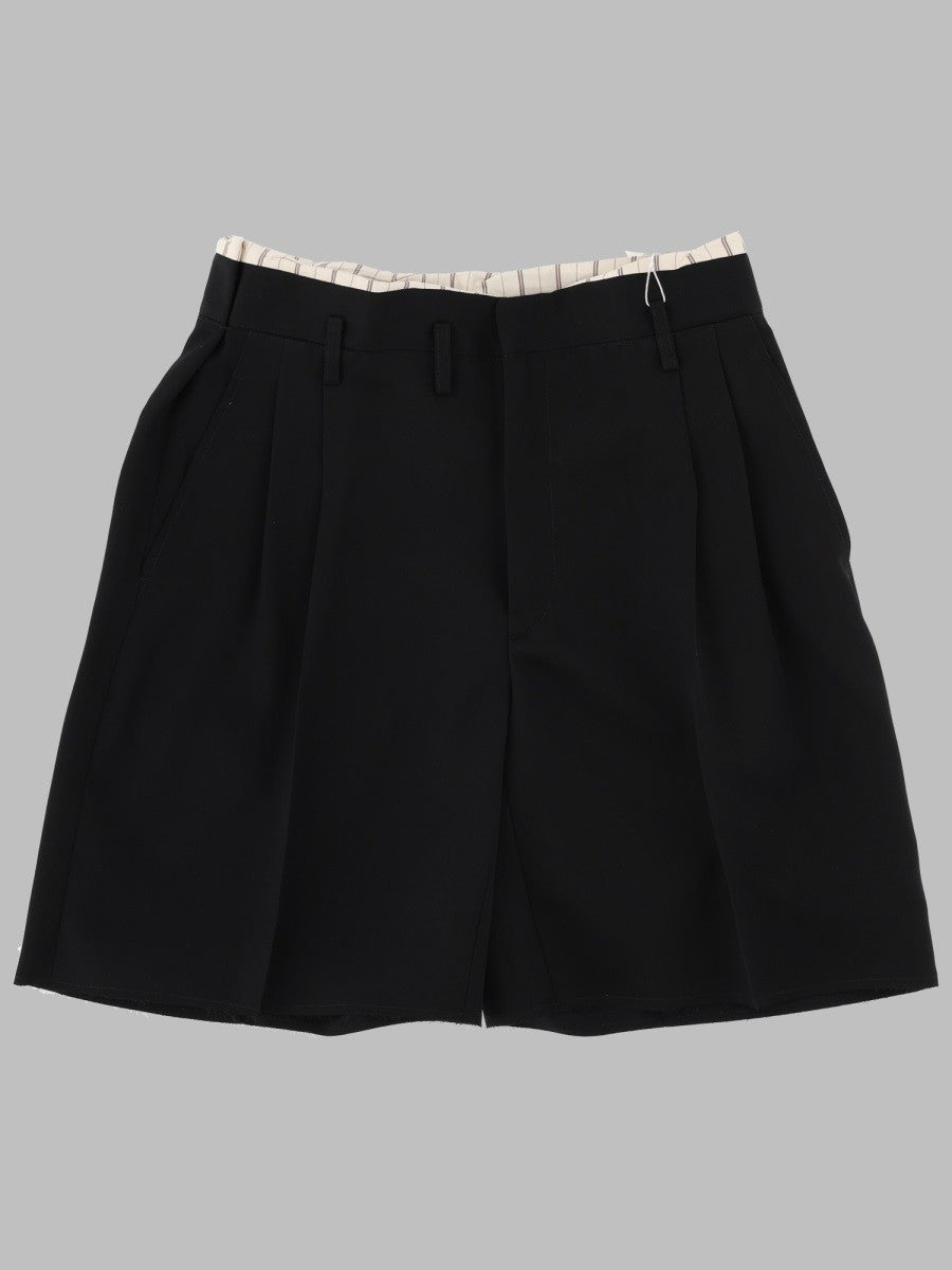 Maison Margiela Men's Shorts in Lana Black