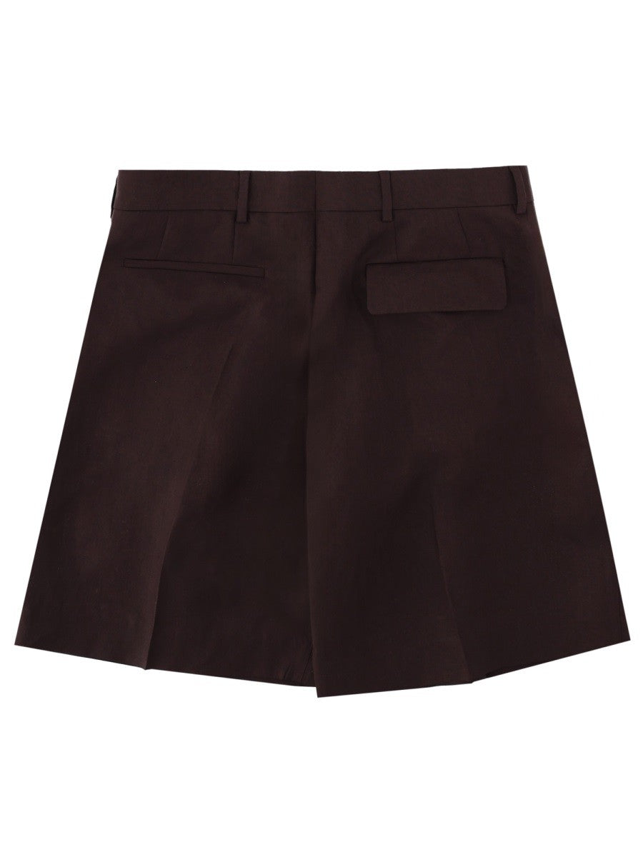 Paul Smith Men's Shorts in Lino Brown