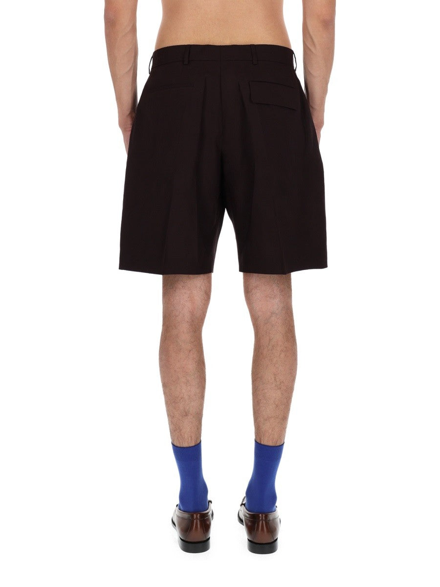 Paul Smith Men's Shorts in Lino Brown