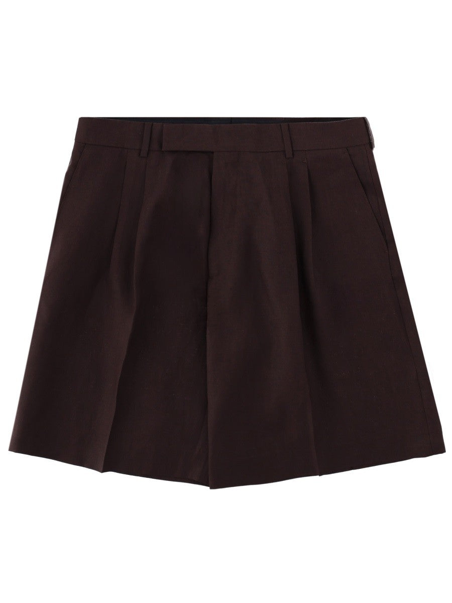 Paul Smith Men's Shorts in Lino Brown