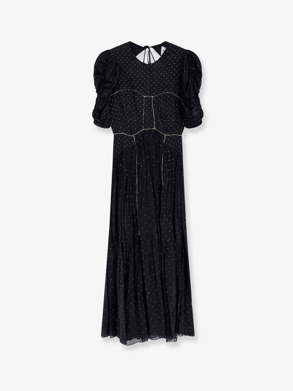Isabel Marant Étoile Women's Sichene Polka Dots Dress Black
