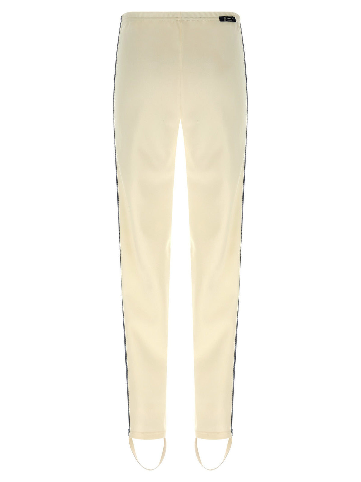 PRADA Side Band Joggers White