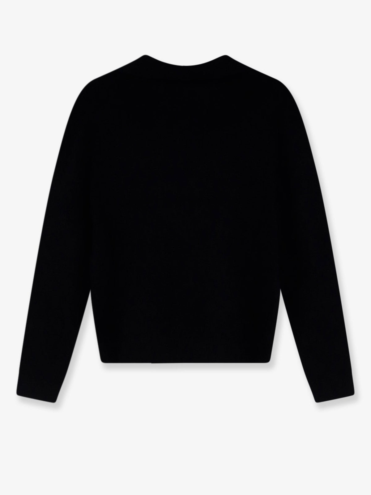 Loro Piana Women's Siena Silk and Cotton Polo Sweater Black