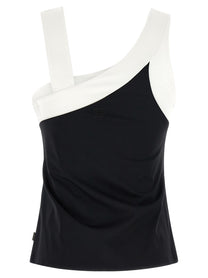 Goldbergh Sierra Tank Top Active Line White