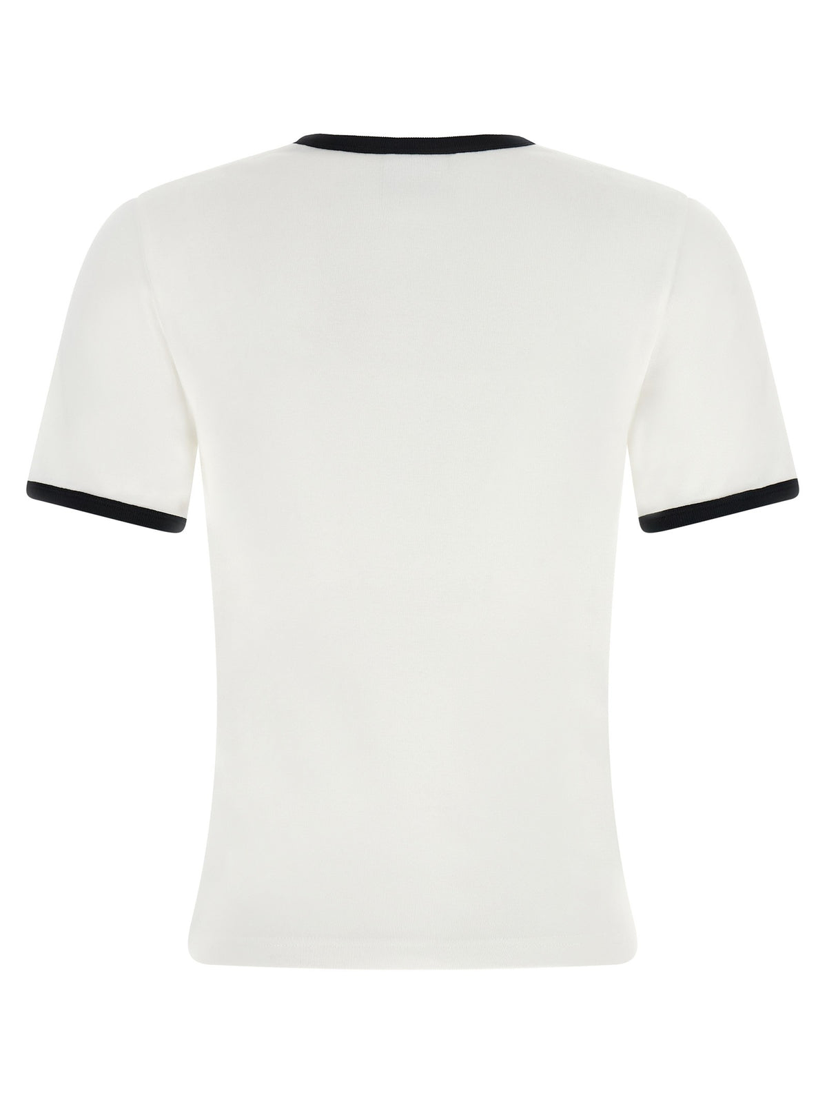 courrèges Signature Contrast Shirt White
