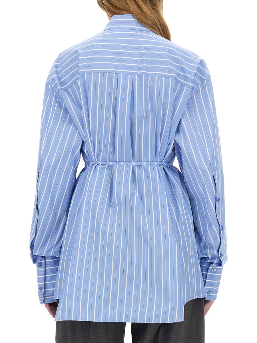 Sportmax Women's Signature Shirt Blue