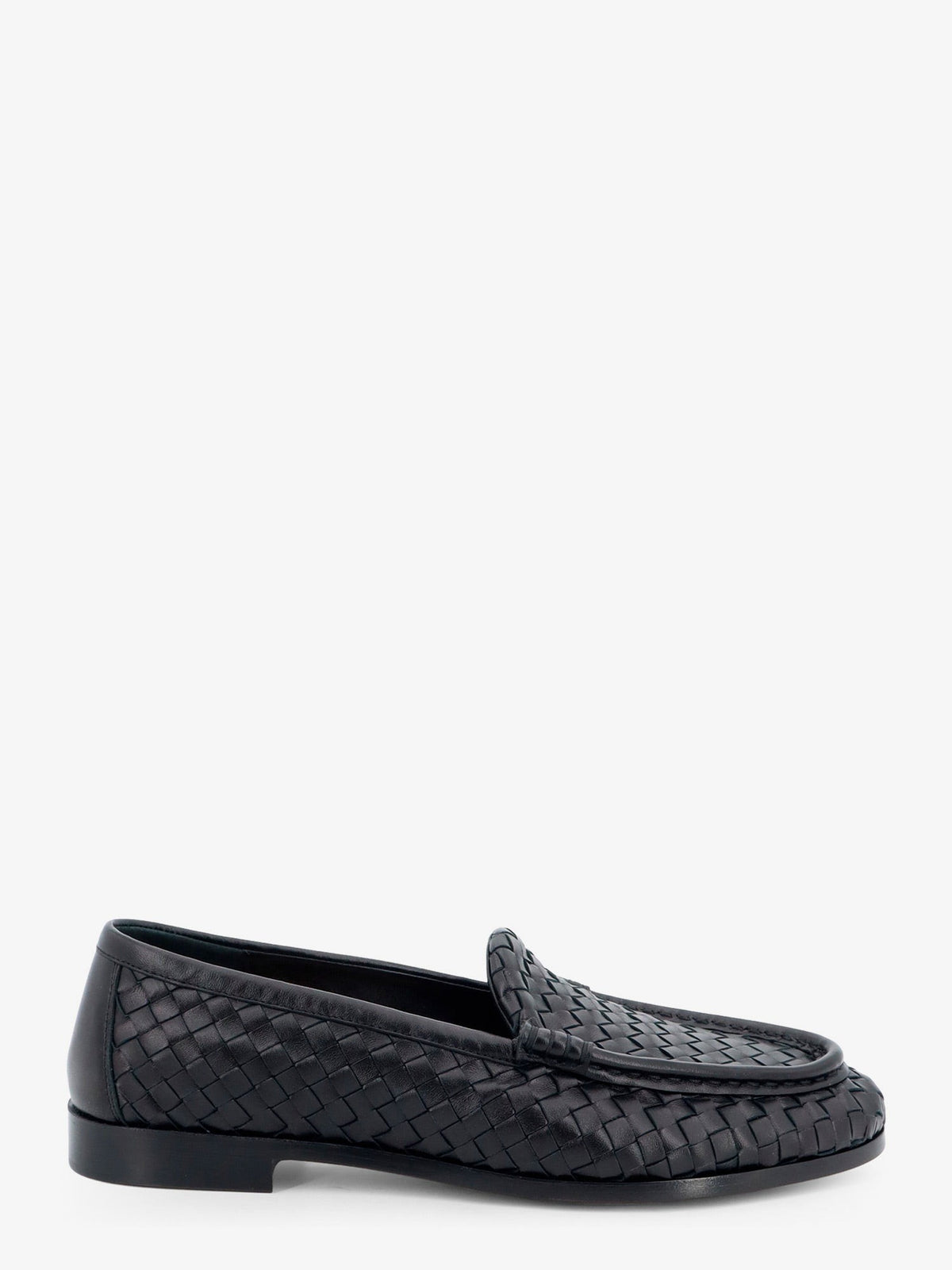 Bottega Veneta Men's Silenzio Leather Loafers Black
