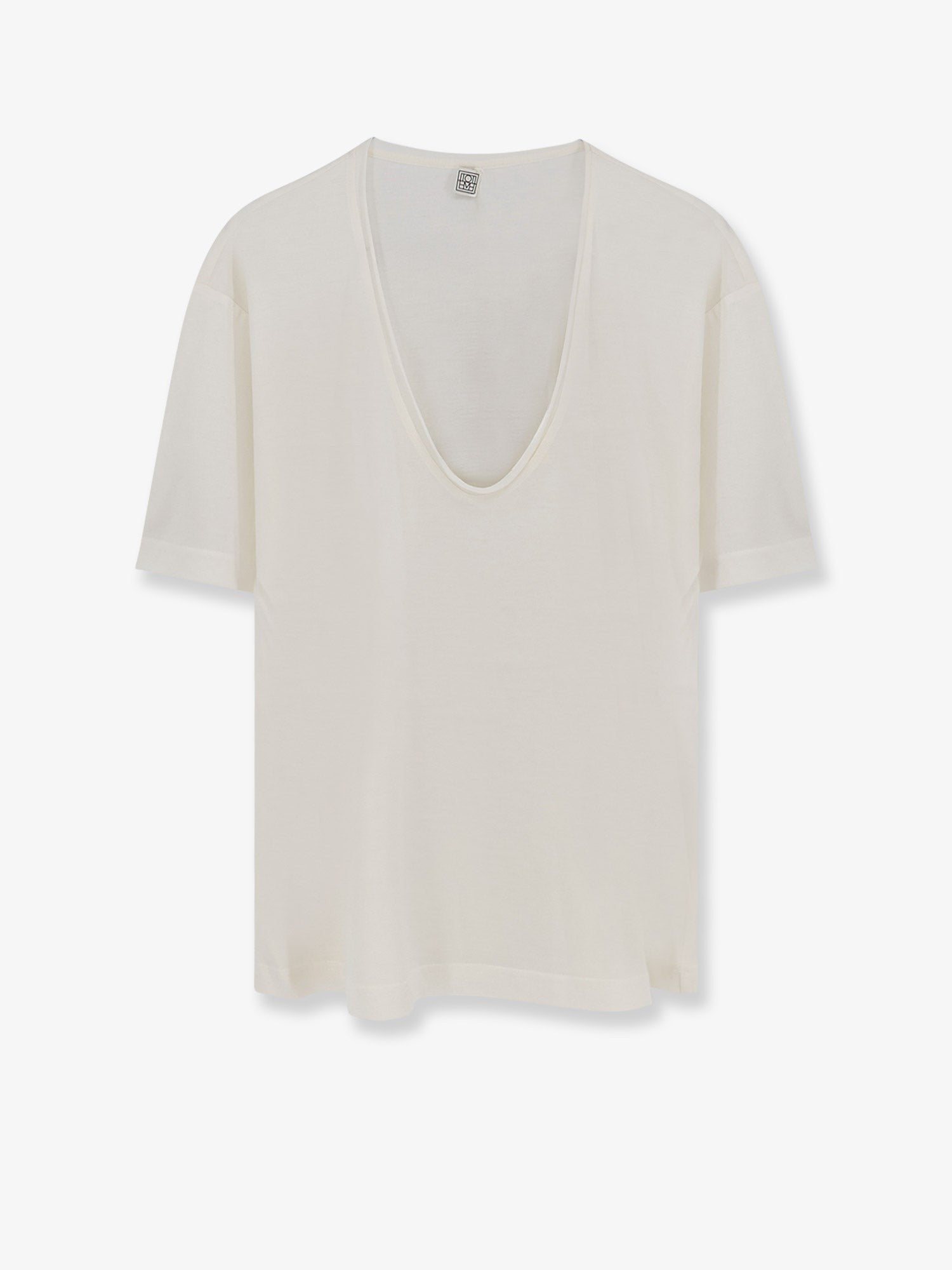 Toteme Women's Silk and Cotton Blend Shirt White