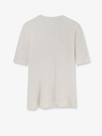 Toteme Women's Silk and Cotton Blend Shirt White