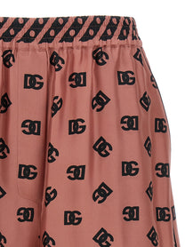 Dolce &amp; Gabbana Silk Bermuda Shorts Blue