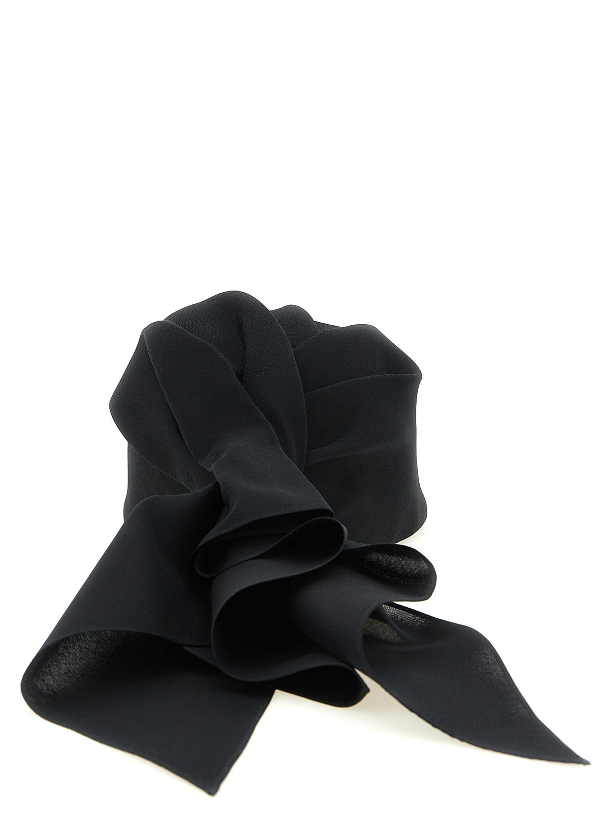 Balenciaga Silk Cap Black