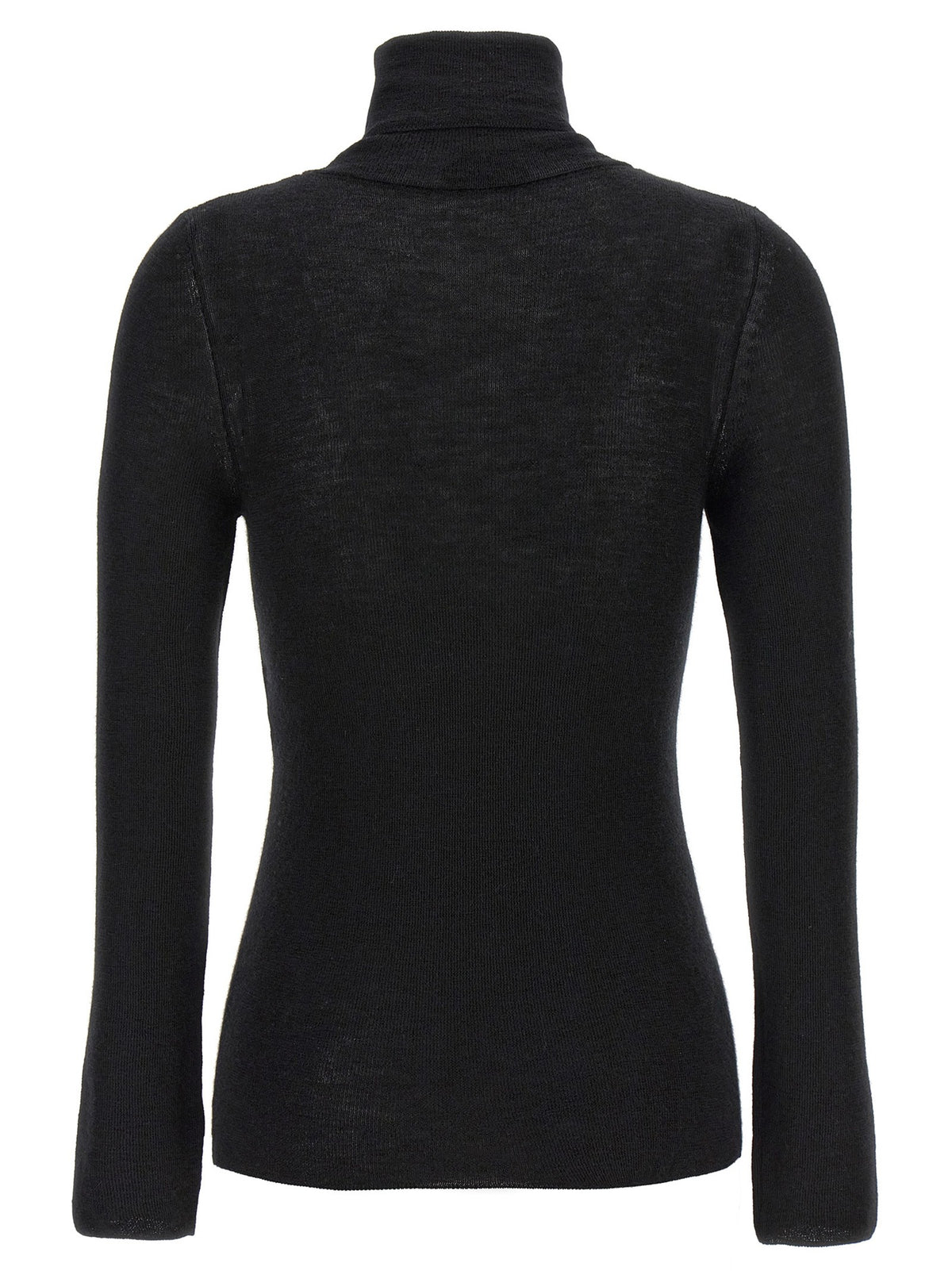 Tom Ford Silk Cashmere Turtleneck Sweater Black
