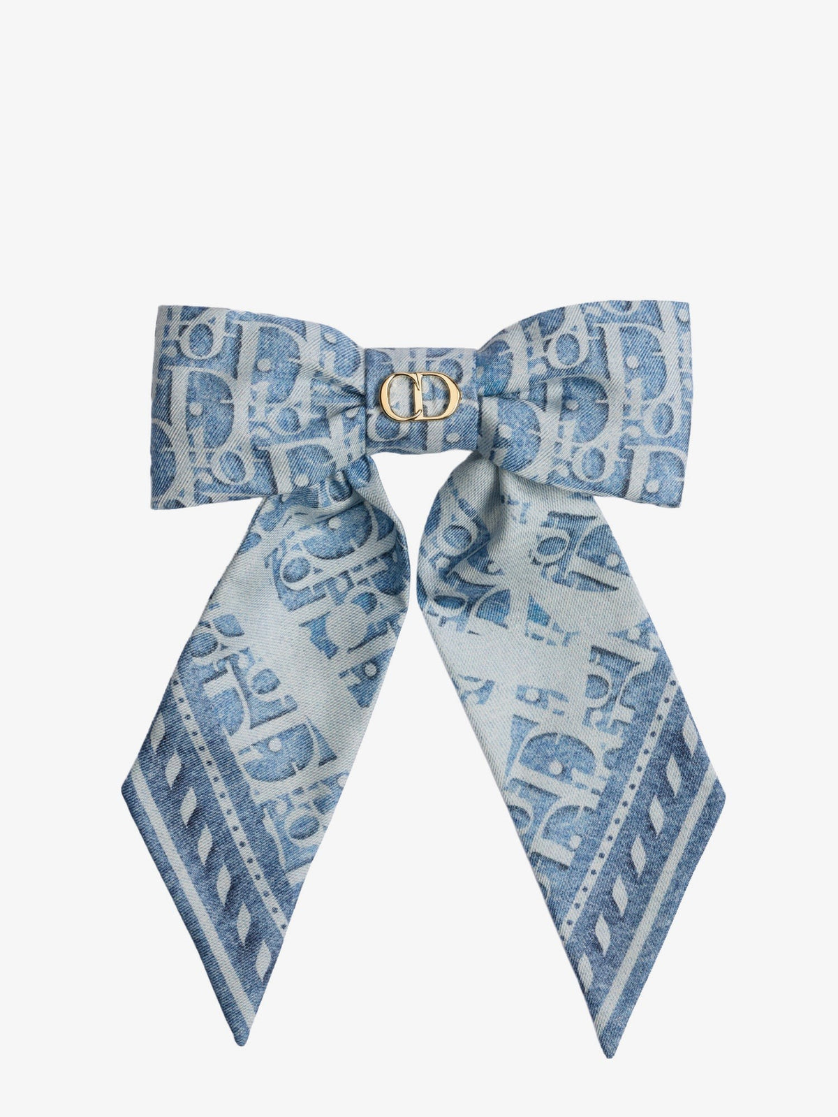 Dior Women's Silk Clip Hair Blue