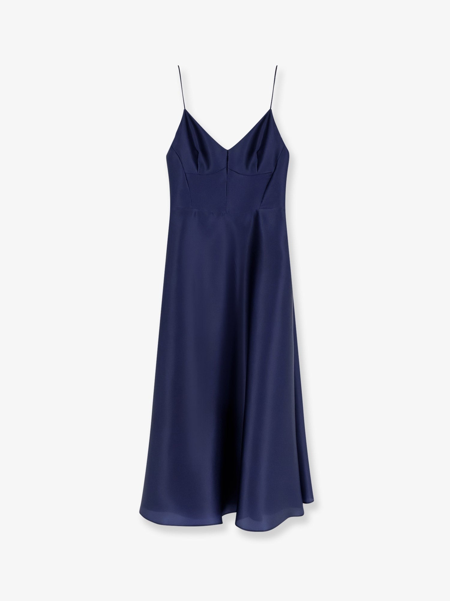 Alberta Ferretti Women's Silk Dress Blue