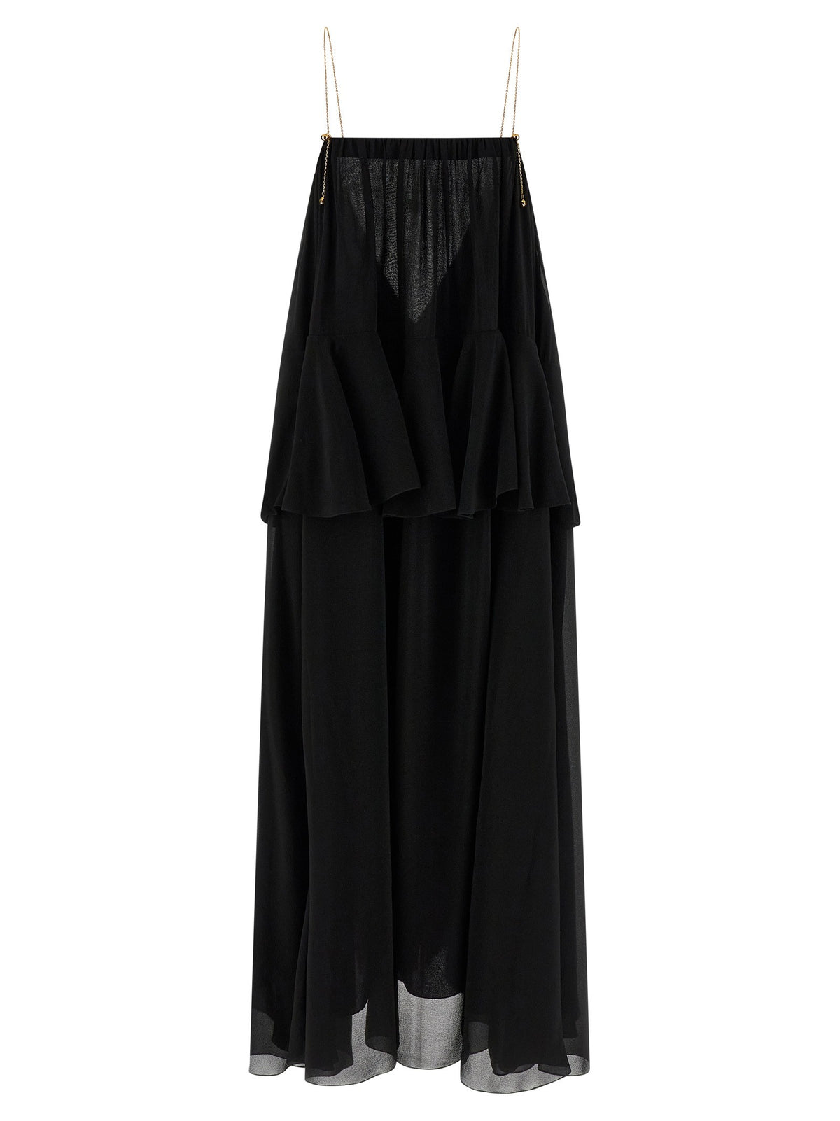 Chloé Silk Dress Black