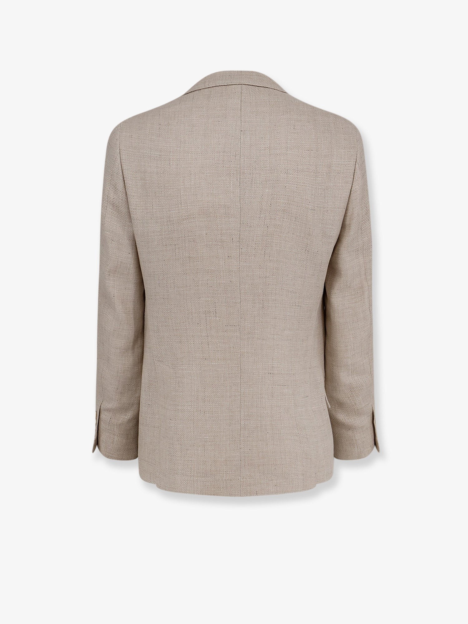 Brunello Cucinelli Men's Hopsack Dress Beige
