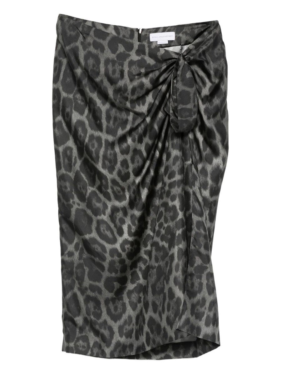 Stella McCartney Women's Silk Midi Skirt Pattern