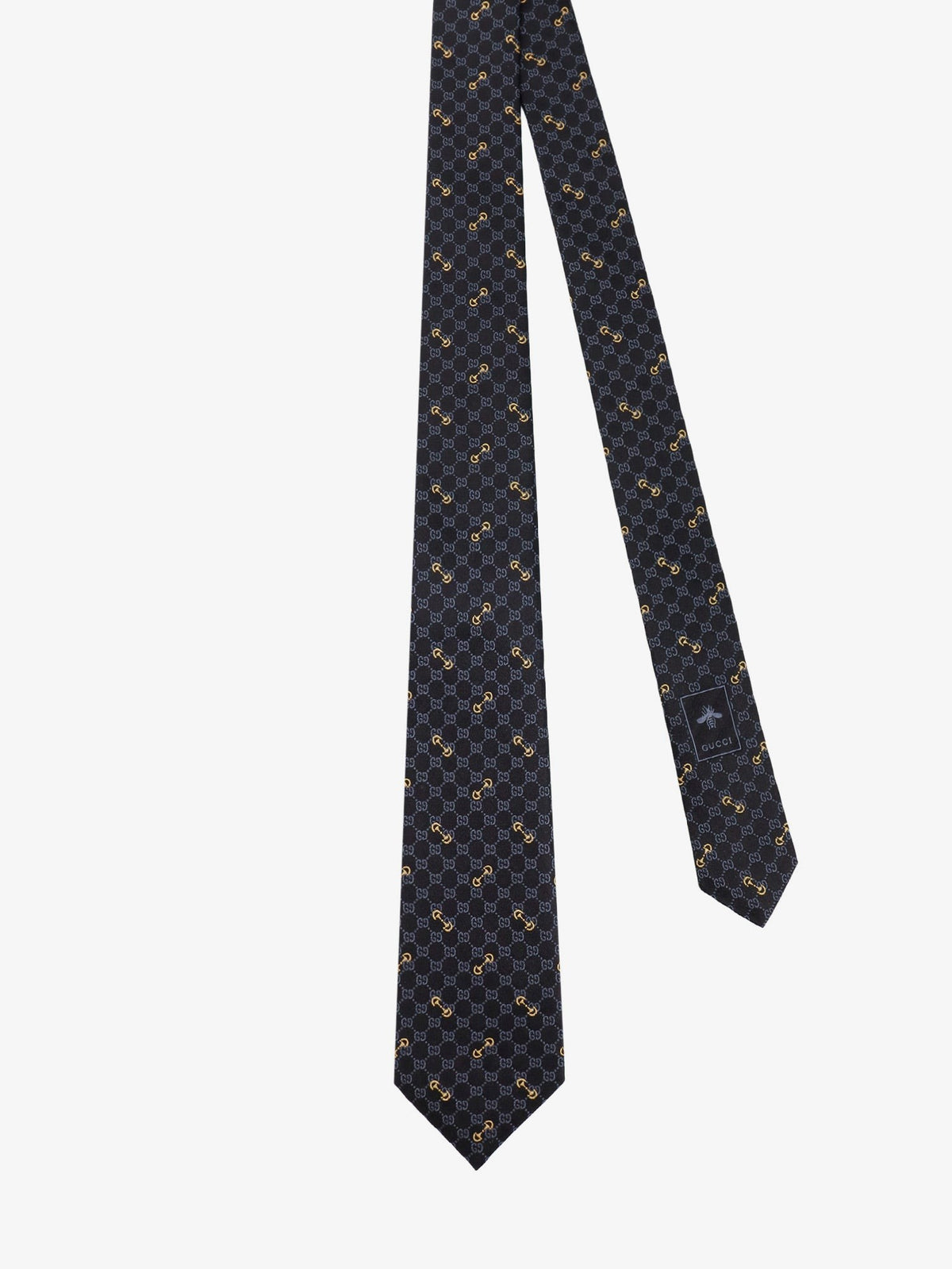 Gucci Men's Silk Morset Tie Black