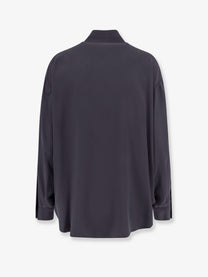 Alysi Women's Silk Shirt Purple
