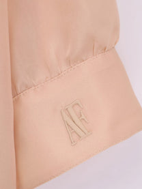 Alberta Ferretti Women's Silk Shirt Beige