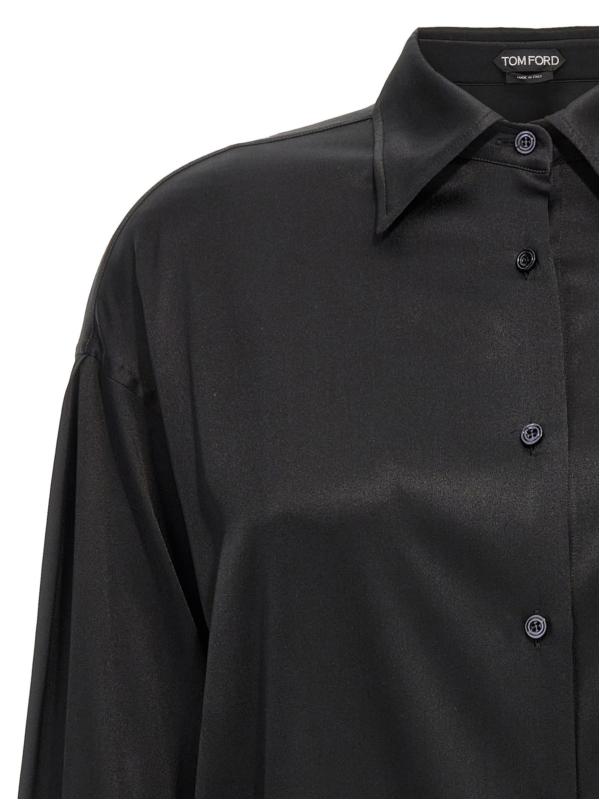 Tom Ford Silk Shirt Black