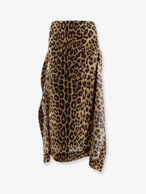 Alberta Ferretti Women's Silk Skirt Pattern