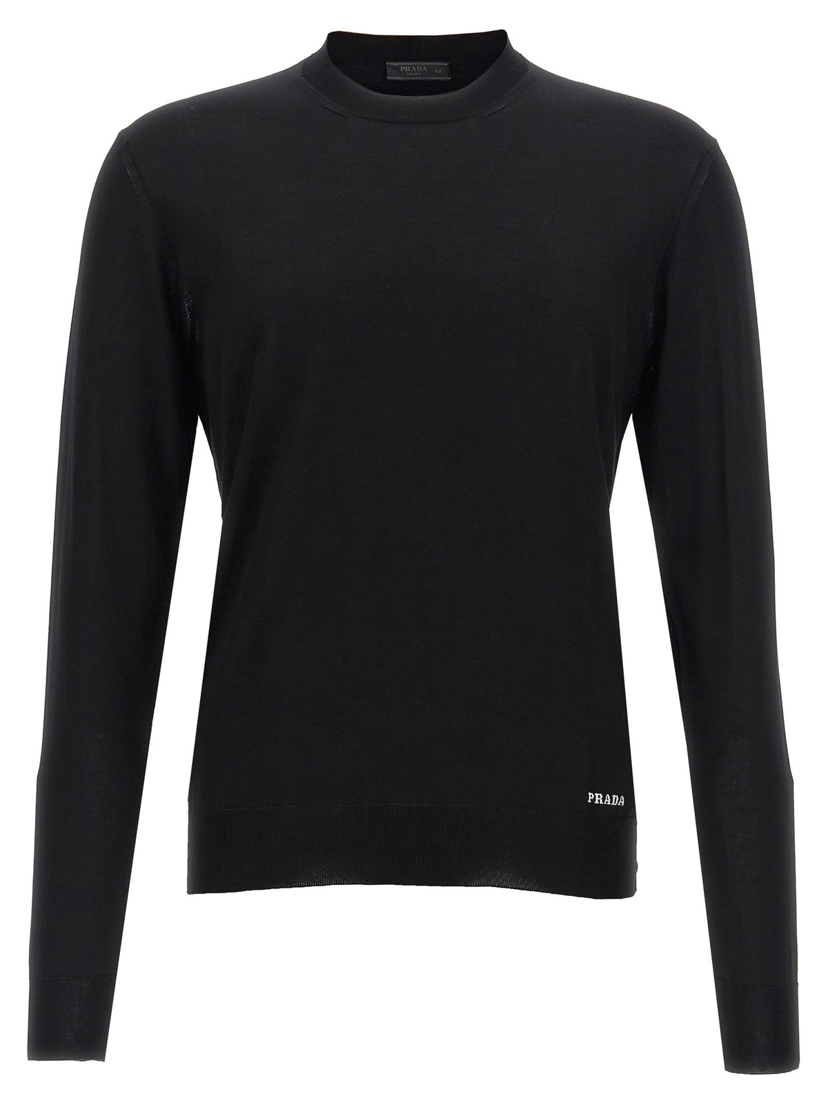 PRADA Silk Sweater Black