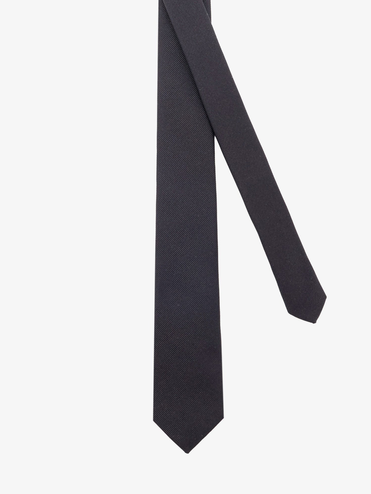 Saint Laurent Men's Silk Tie Black