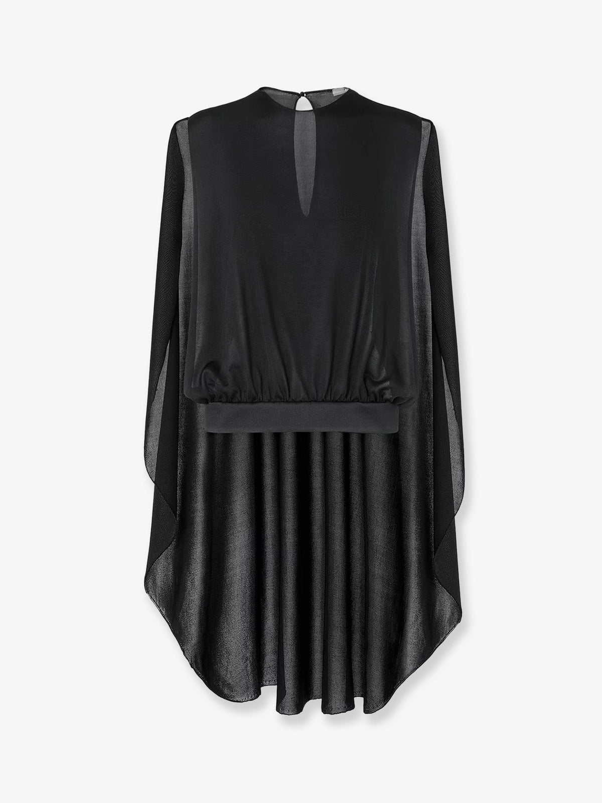 Fendi Women's Silk Top Black