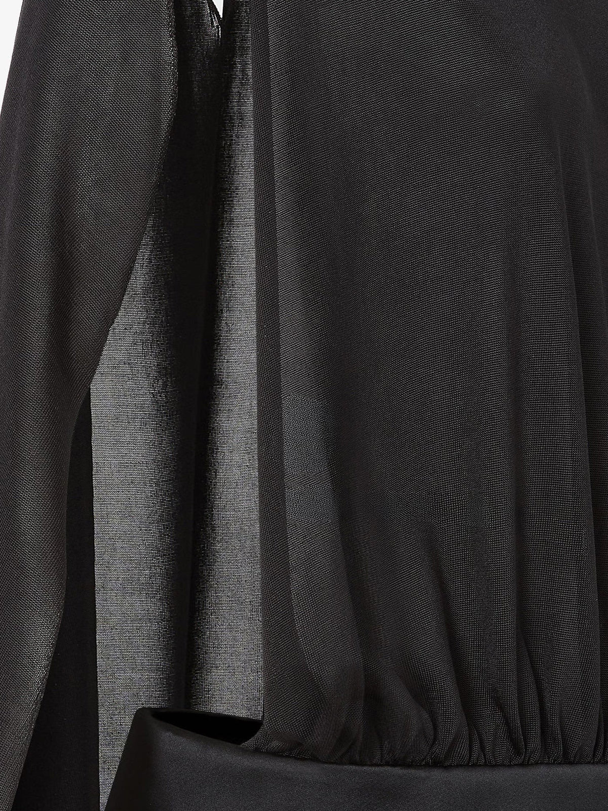 Fendi Women's Silk Top Black