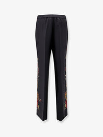 ETRO Women's Silk Trousers Brown
