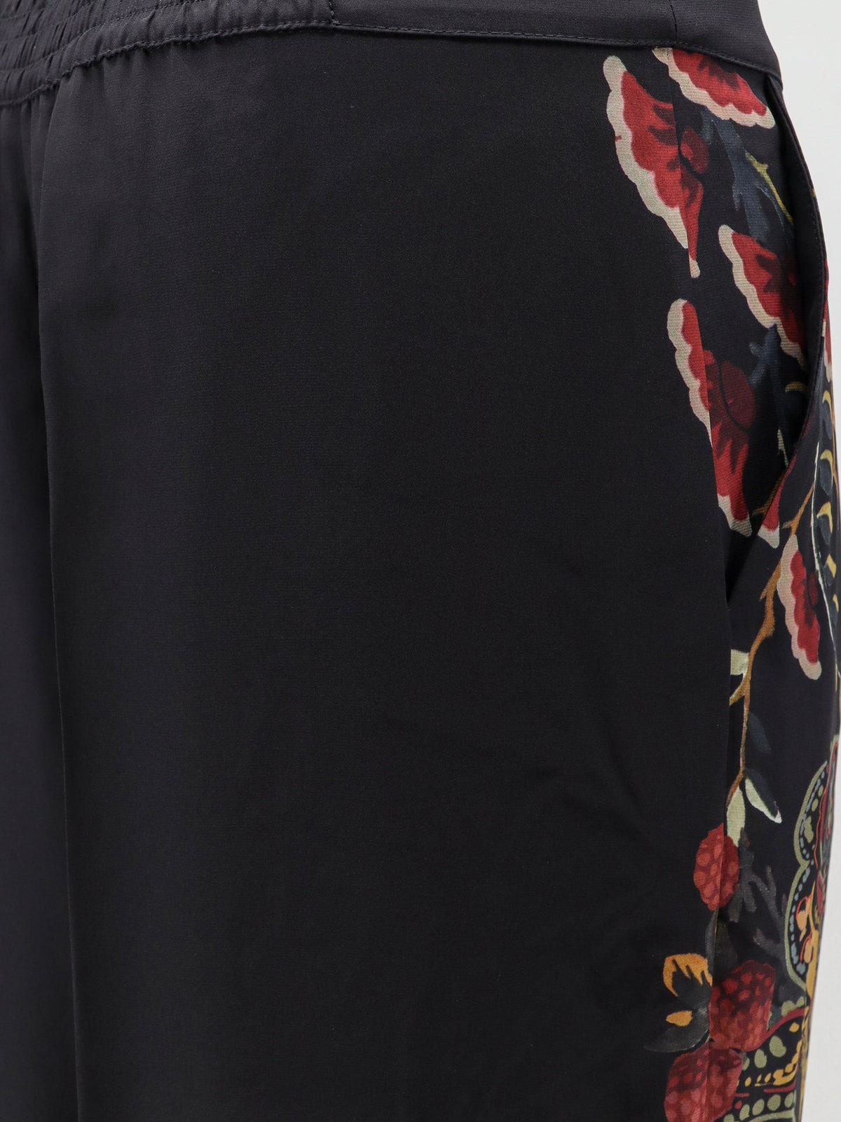 ETRO Women's Silk Trousers Brown