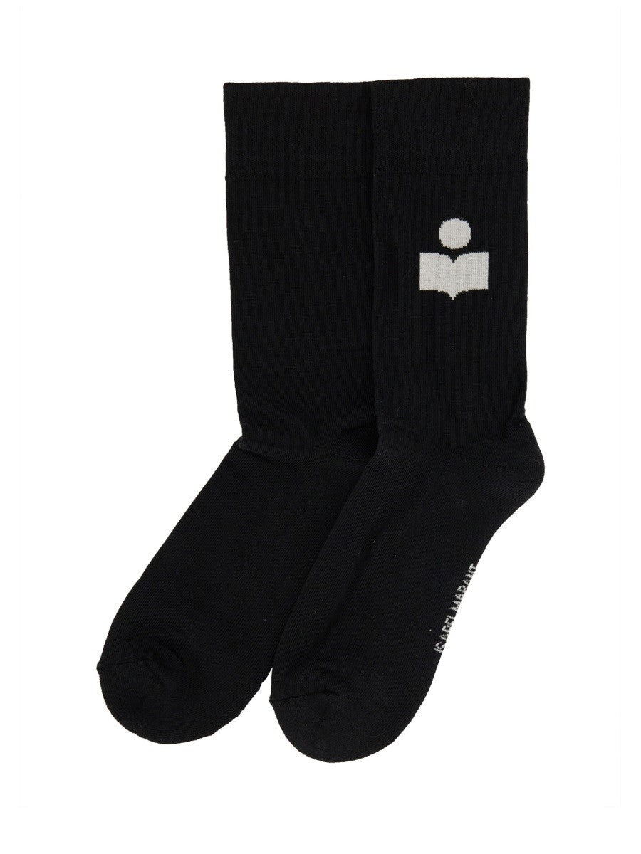 ISABEL MARANT Men's Calzini Siloki Black