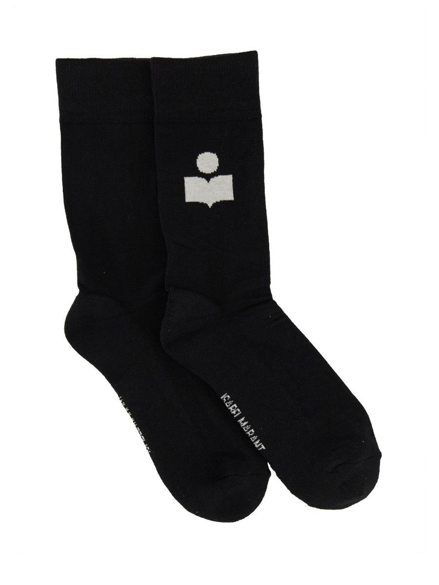 ISABEL MARANT Men's Calzini Siloki Black