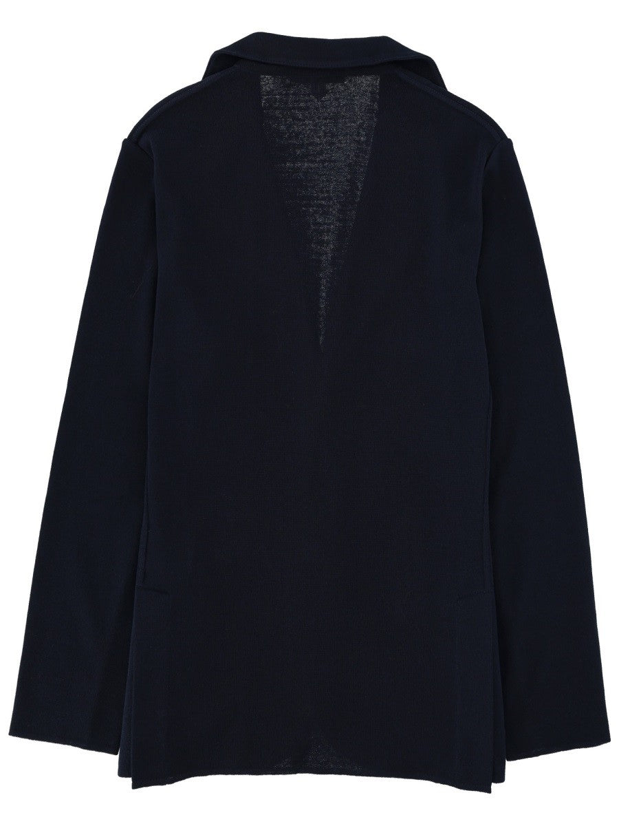 Lardini Men's Single Breasted Jacket Blue