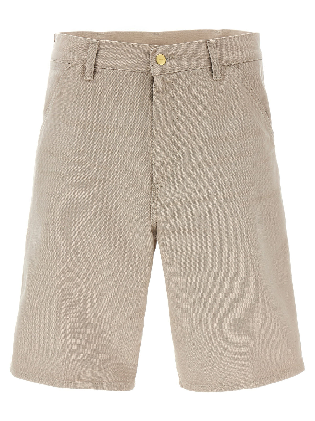 Carhartt Wip Single Knee Bermuda Shorts Beige