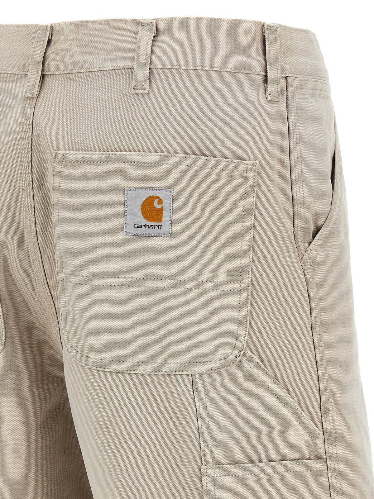 Carhartt Wip Single Knee Bermuda Shorts Beige