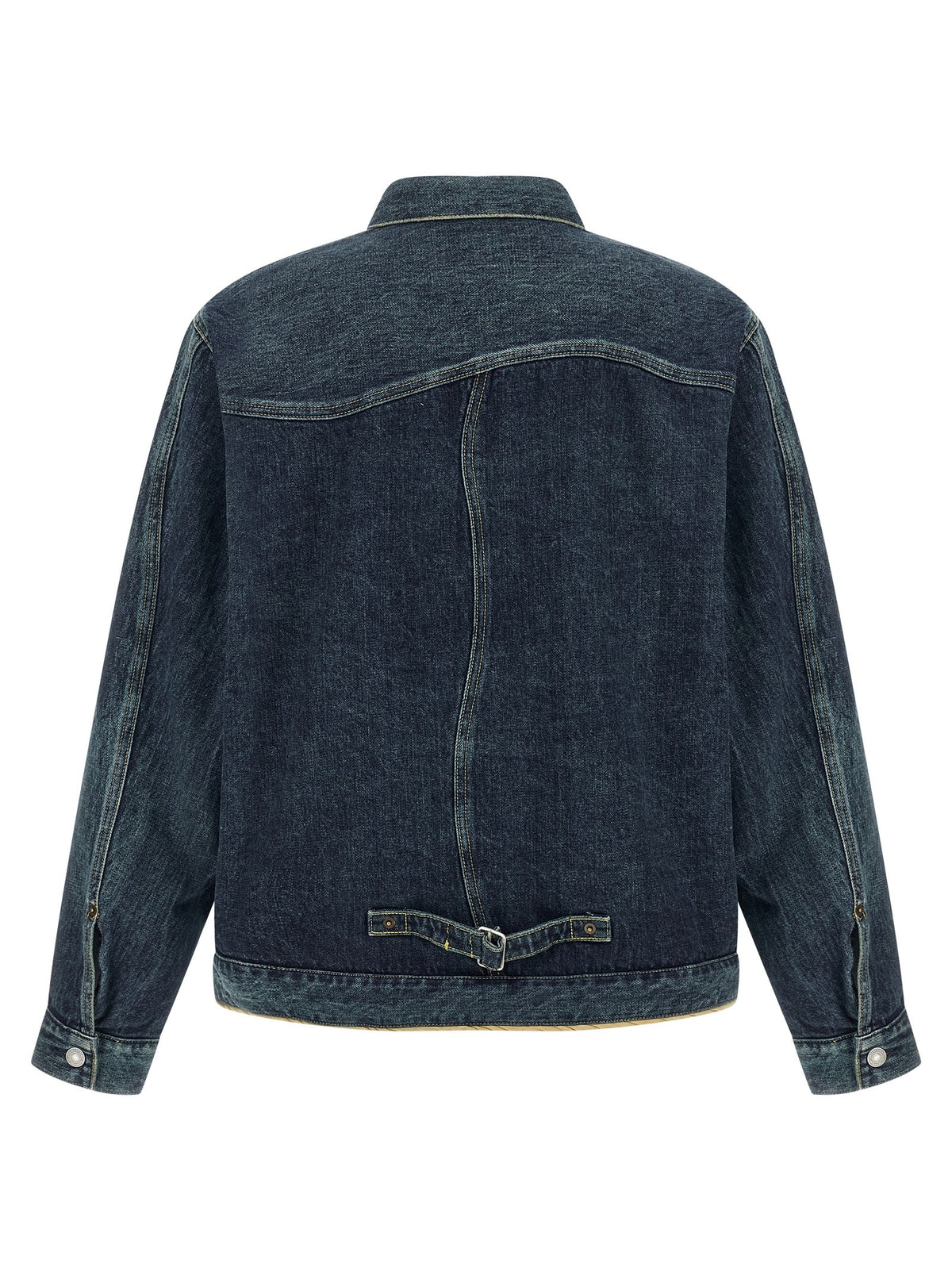Undercover Sinuous Seams Jacket Blue
