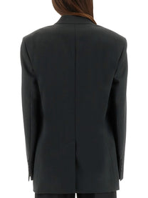 Ami Paris Women's Six Button Jacket Black, view 3