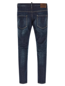 Dsquared2 Skater Jeans Blue