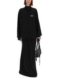 Balenciaga Women's Skirt Tracksuit Loop Sports Icon Black, view 2
