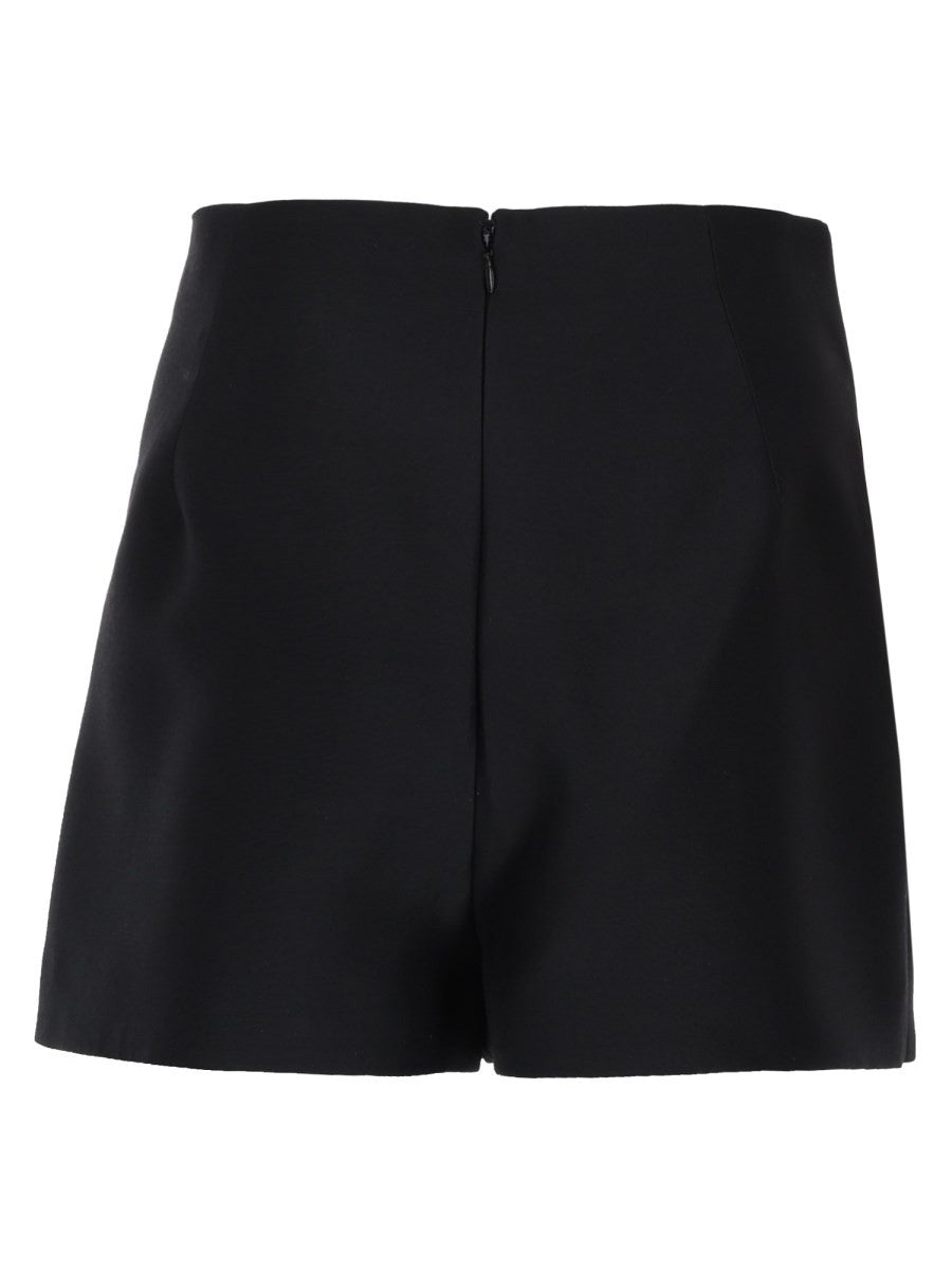 Balenciaga Women's Skort in Twill DI Lana Black