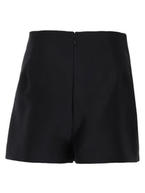 Balenciaga Women's Skort in Twill DI Lana Black