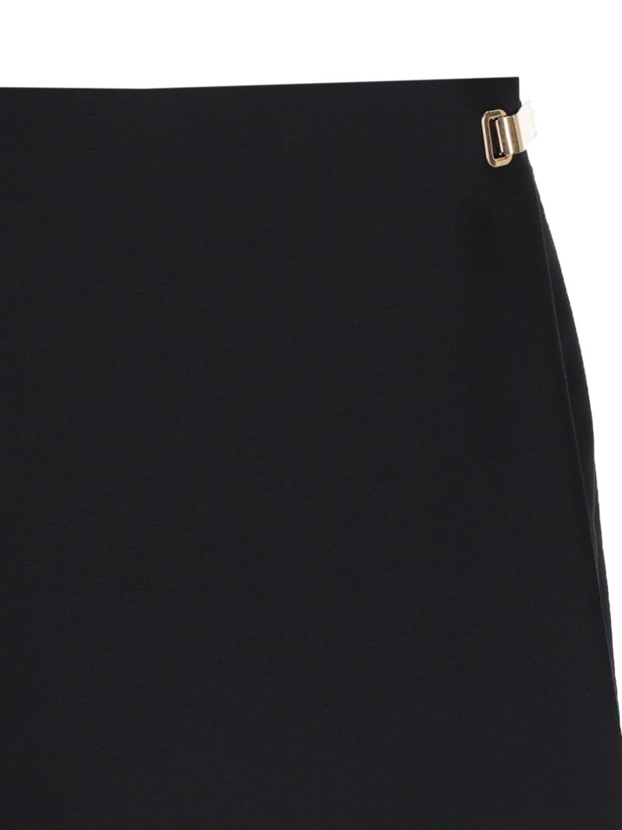 Balenciaga Women's Skort in Twill DI Lana Black