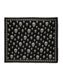 Alexander McQueen Women's Skull Scarf Black