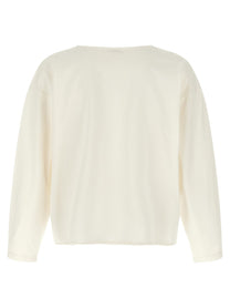 SECOND/LAYER Skull Shirt White